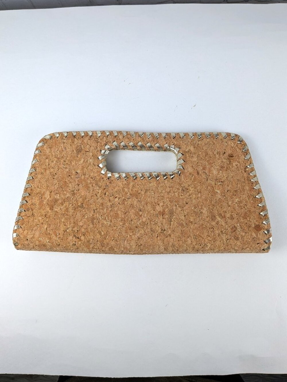 Cato Cork Top Handle Clutch Purse
